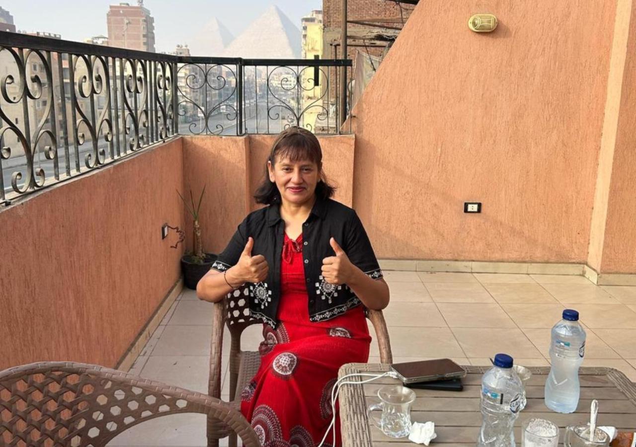 Pyramids Road Guest House Cozy Rooms And Rooftop Breakfast With The Pyramids View Nazlet el-Sîsi Zewnętrze zdjęcie